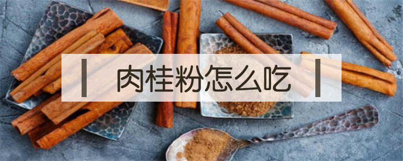 肉桂粉怎么吃