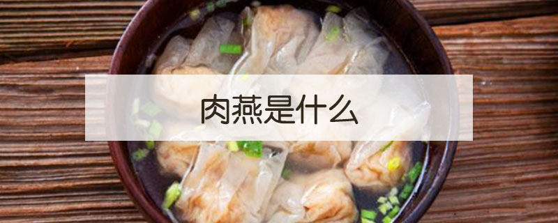 肉燕是什么