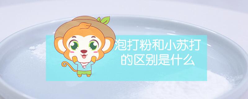 泡打粉和小苏打的区别是什么