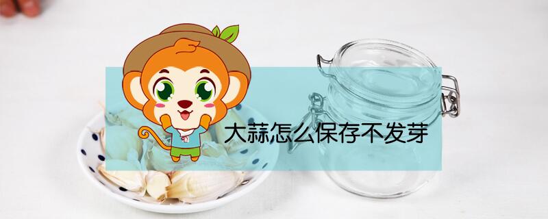 大蒜怎么保存不发芽