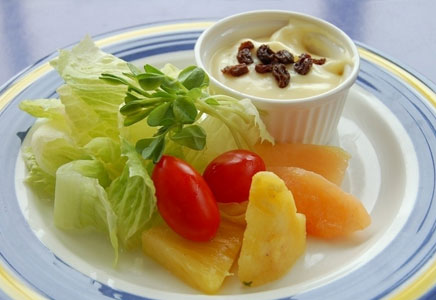 水果减肥沙拉，蔬菜均衡搭配可以有