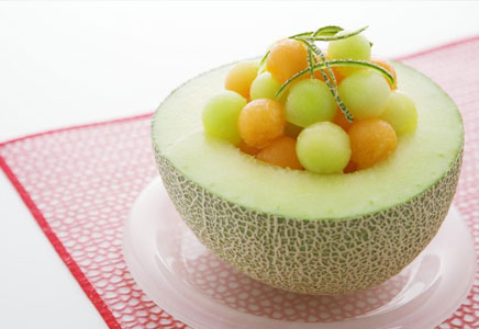 哈密瓜做水果拼盘，怎样才能做的漂亮