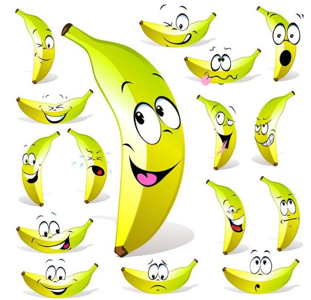 香蕉图片，香蕉简笔画图片，香蕉卡通图片