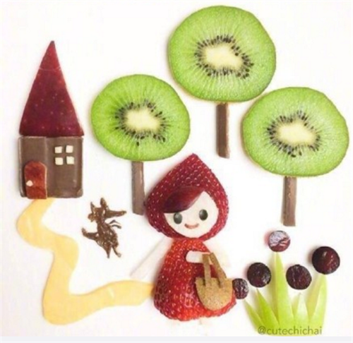 国外创意水果拼盘图片，让大人和孩子爱上水果