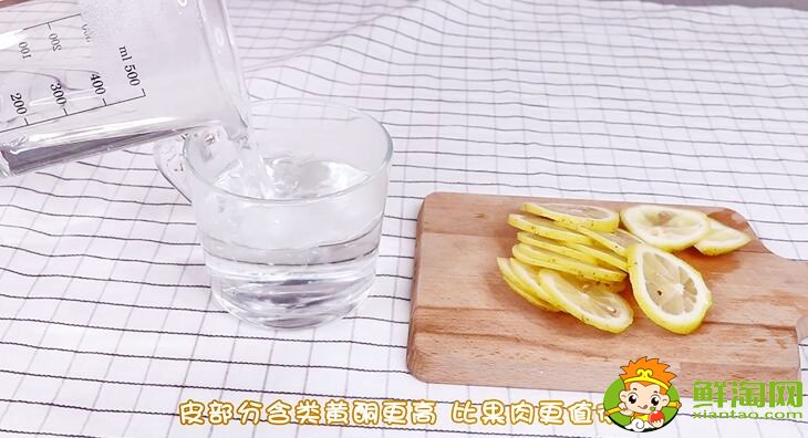 柠檬泡水的正确做法