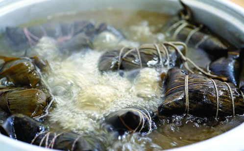 粽子叶煮多久能包粽子,粽子叶煮多久可以用