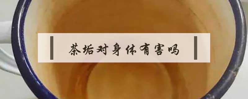 茶垢对身体有害吗