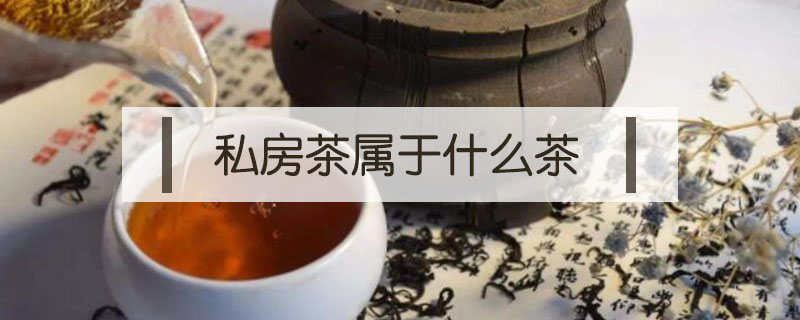 私房茶属于什么茶