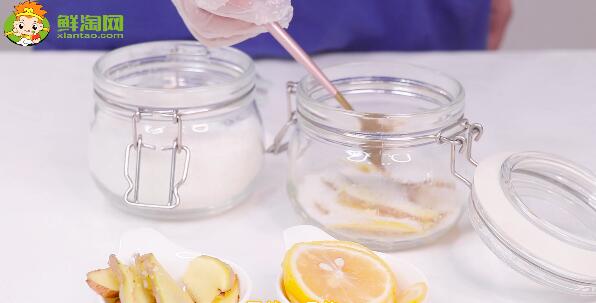 鲜姜果醋柠檬的制作方法