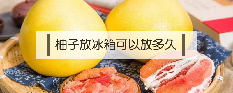 剥了皮的柚子放在冰箱可以放多久