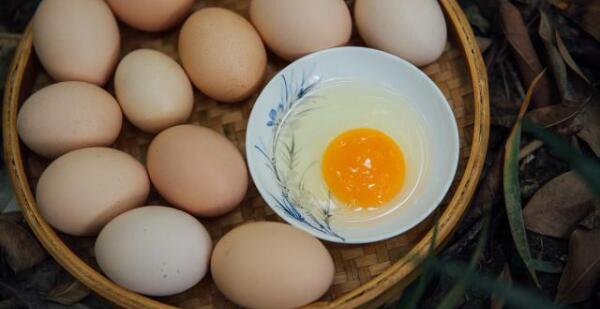 土鸡蛋蛋黄是什么颜色