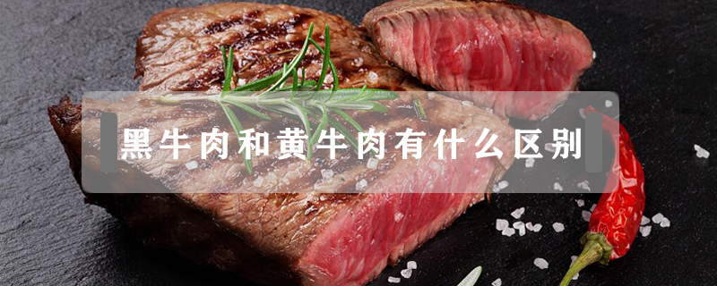 黑牛肉和黄牛肉有什么区别