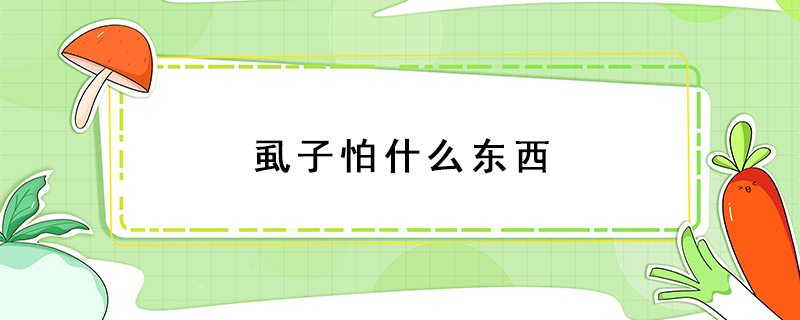 虱子怕什么东西